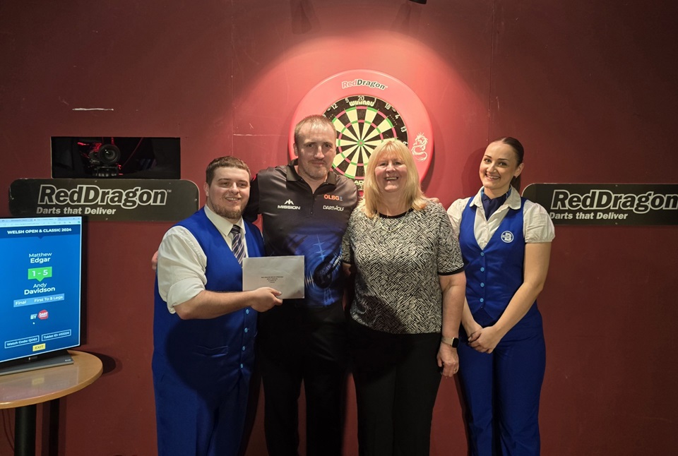 Andy Davidson Dominates to Win 2024 Welsh Open Men's Darts Championship